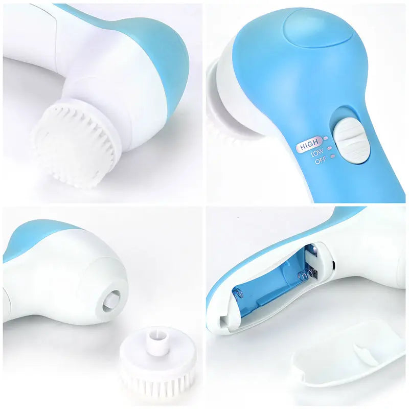 Electric 5 In 1 Facial Cleaner