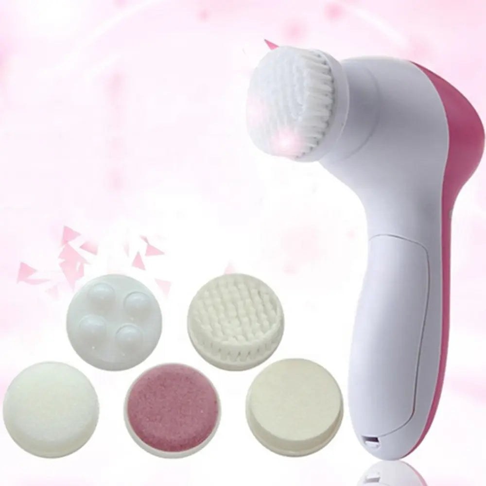 Electric 5 In 1 Facial Cleaner