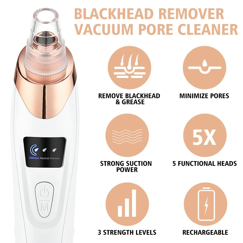 Electric Vacuum Facial Blackhead remover