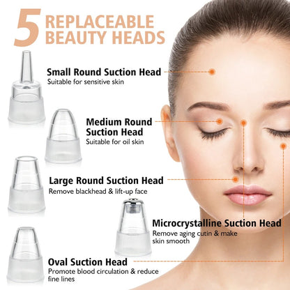 Electric Vacuum Facial Blackhead remover