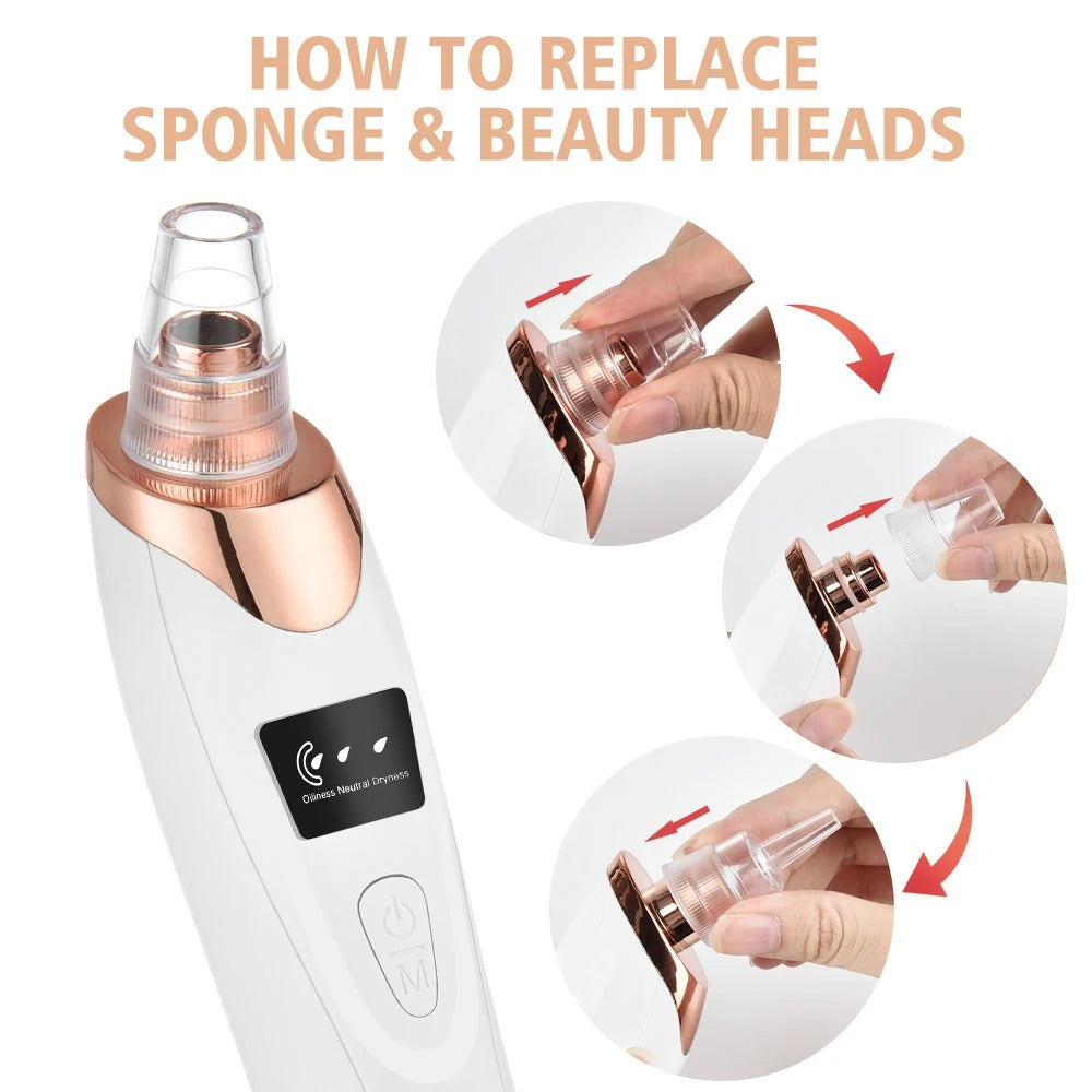 Electric Vacuum Facial Blackhead remover